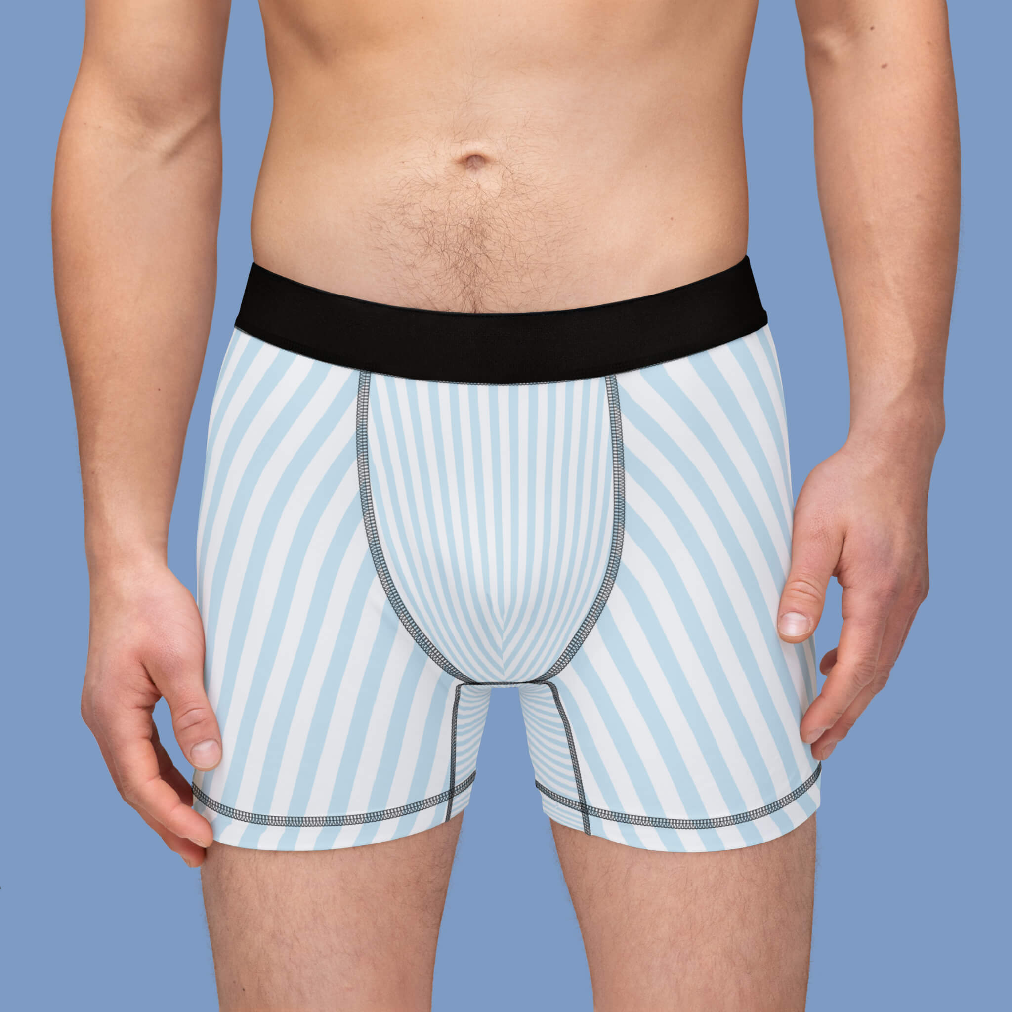 men's light blue striped boxer briefs men's light blue striped boxer briefs