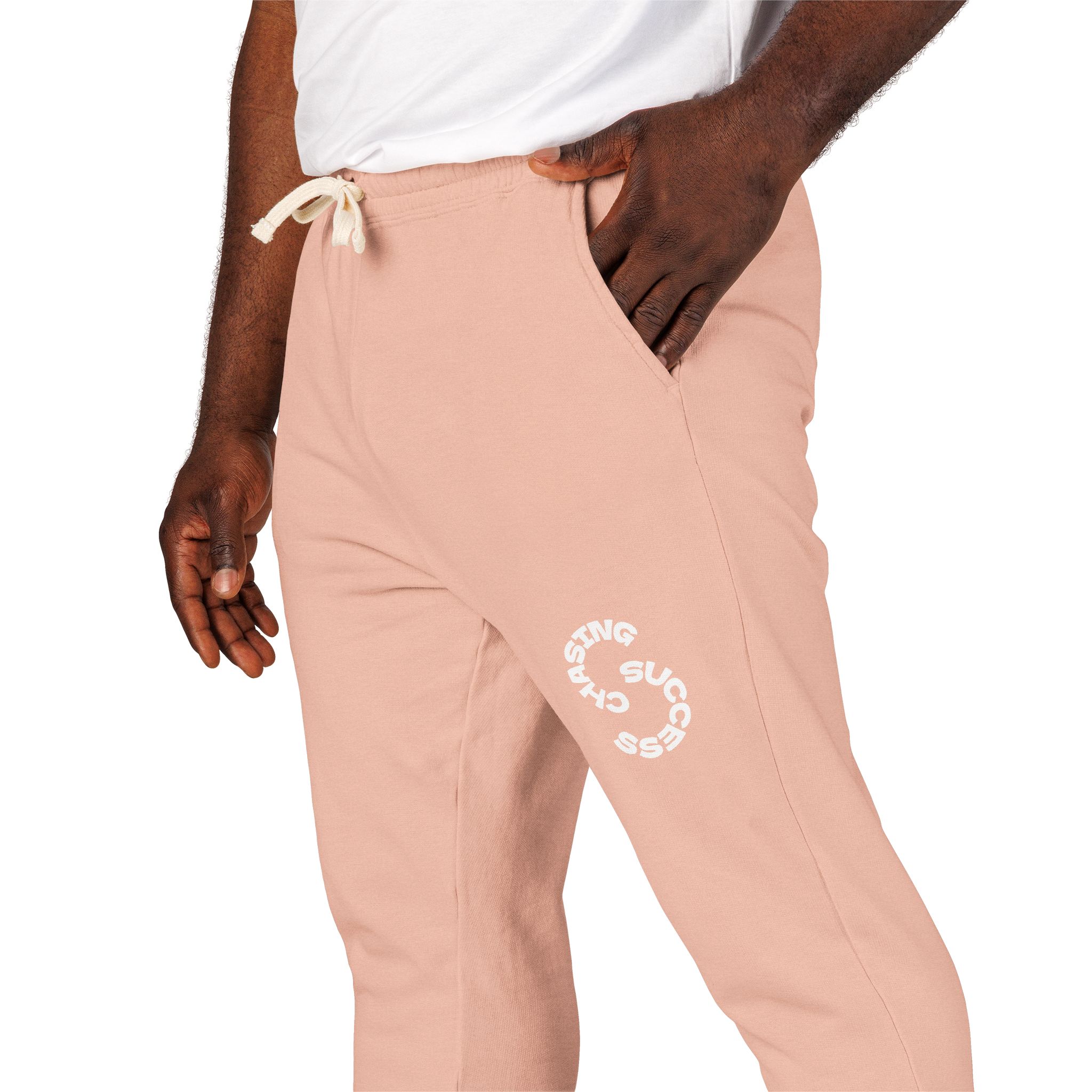 floral 's' joggers — garment dyed fleece sweatpants floral 's' joggers — garment dyed fleece sweatpants