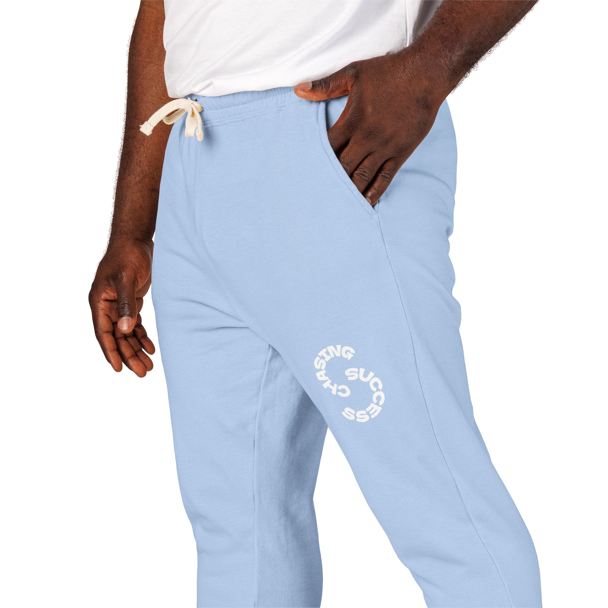 floral 's' joggers — garment dyed fleece sweatpants floral 's' joggers — garment dyed fleece sweatpants
